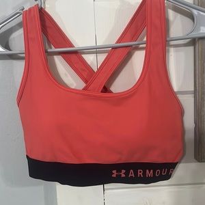 Womens under armour compression sports bra